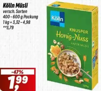 Simmel Kölln Müsli Angebot