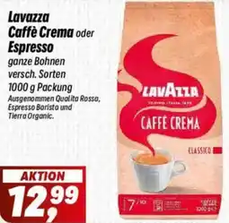 Simmel Lavazza Caffè Crema oder Espresso Angebot