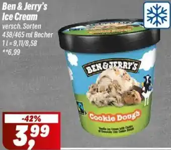 Simmel Ben & Jerry's Ice Cream Angebot