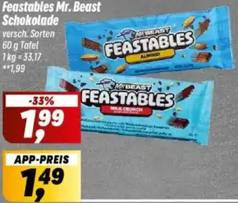 Simmel Feastables Mr. Beast Schokolade Angebot