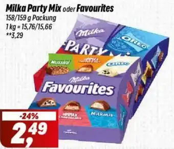 Simmel Milka Party Mix oder Favourites Angebot