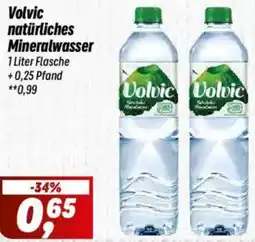 Simmel Volvic natürliches Mineralwasser Angebot