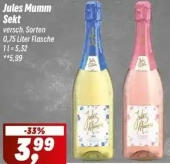 Simmel Jules Mumm Sekt Angebot