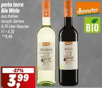 Simmel demeter perla terra Bio Wein Angebot