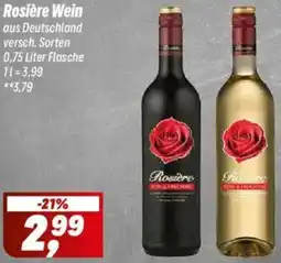 Simmel Rosière Wein Angebot