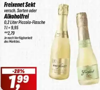 Simmel Freixenet Sekt oder Alkoholfrei Angebot