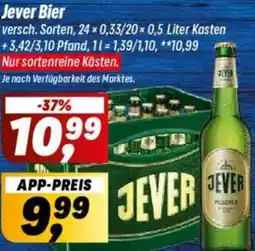 Simmel Jever Bier Angebot