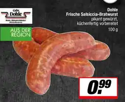 L. STROETMANN GROSSMARKT Dohle Frische Salsiccia-Bratwurst Angebot