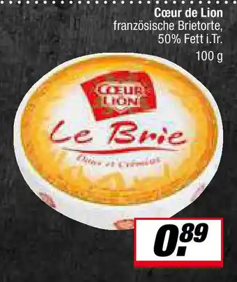 L. STROETMANN GROSSMARKT Cœur de Lion Le Brie Angebot