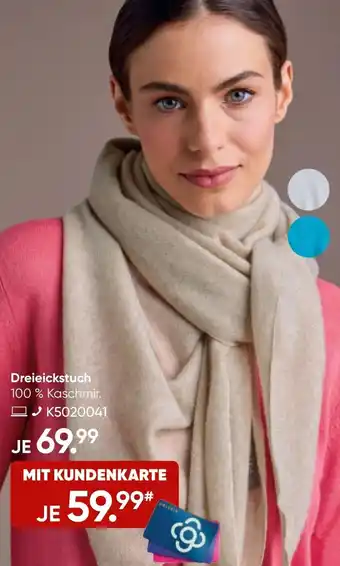 Galeria GALERIA cashmere Dreieickstuch Angebot