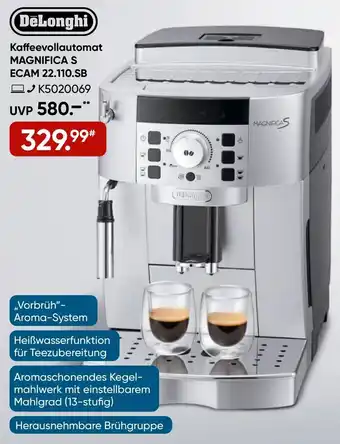 Galeria DeLonghi Kaffeevollautomat MAGNIFICA S ECAM 22.110.SB Angebot