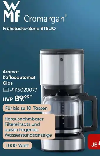 Galeria WMF Aroma Kaffeeautomat Glas Angebot