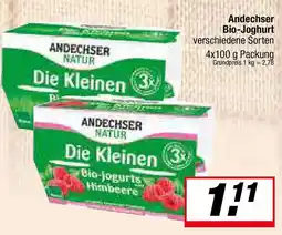 L. STROETMANN GROSSMARKT ANDECHSER NATUR Bio-Jogurts Angebot