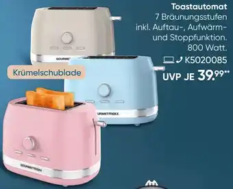 Galeria GOURMETmaxx Toastautomat Angebot