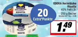 L. STROETMANN GROSSMARKT EDEKA Herzstücke Ricotta Angebot