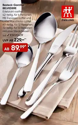 Galeria ZWILLING Besteck-Garnitur BELVEDERE Angebot