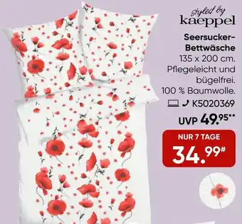 Galeria Styled by kaeppel Seersucker Bettwäsche Angebot