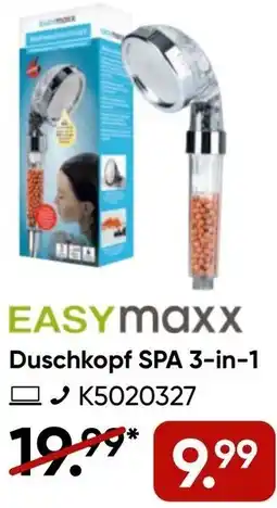 Galeria EASYmaxx Duschkopf SPA 3-in-1 Angebot