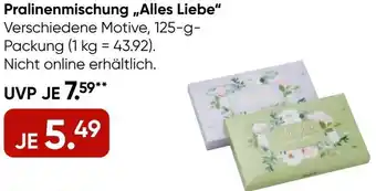 Galeria Lindt Pralinenmischung „Alles Liebe" Angebot