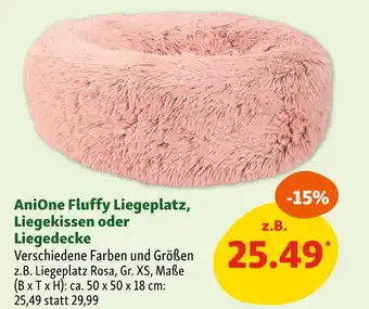 Fressnapf Anione fluffy liegeplatz, liegekissen oder liegedecke Angebot