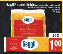 Edeka Xpress Gaggli frischeier-nudeln Angebot