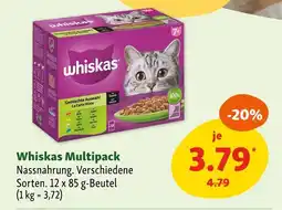 Fressnapf Whiskas multipack nassnahrung Angebot