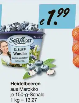 V Markt Sanlucar heidelbeeren Angebot