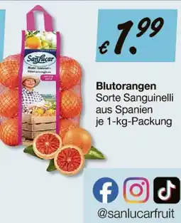 V Markt Sanlucar blutorangen Angebot