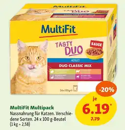 Fressnapf Multifit multipack nassnahrung für katzen Angebot