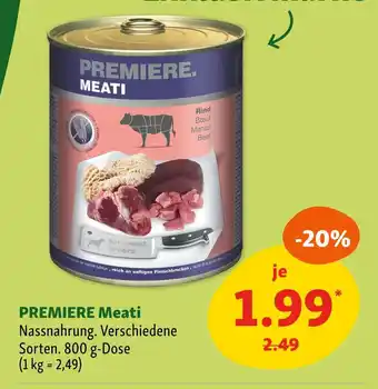 Fressnapf Premiere meati Angebot