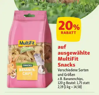 Fressnapf Multifit snacks Angebot