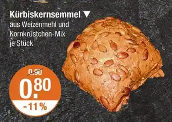 V Markt Kürbiskernsemmel Angebot