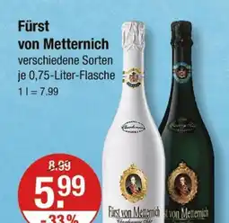 V Markt Fürst von metternich fürst von metternich Angebot