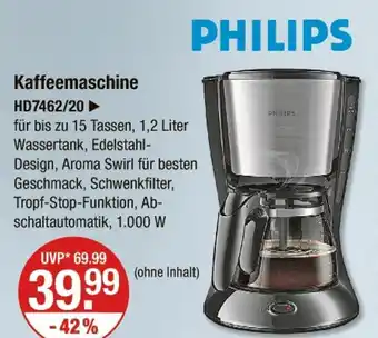 V Markt Philips kaffeemaschine Angebot