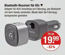 V Markt Hama bluetooth-receiver für kfz Angebot