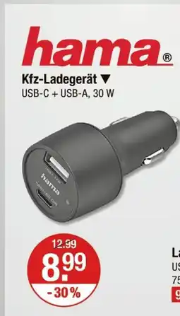 V Markt Hama kfz-ladegerät Angebot