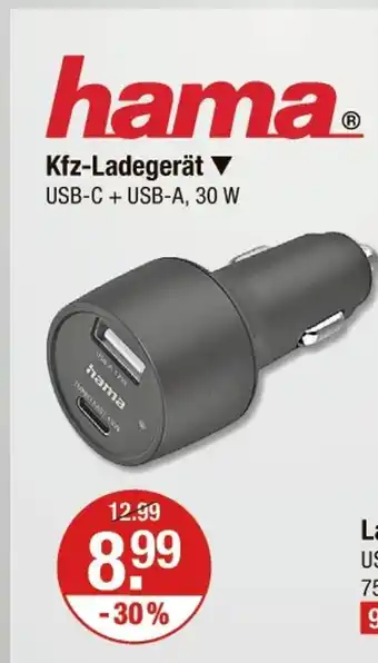 V Markt Hama kfz-ladegerät Angebot