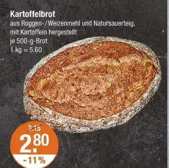 V Markt Kartoffelbrot Angebot