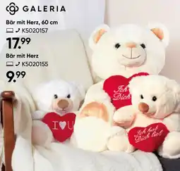 Galeria GALERIA Bär mit Herz, 60 cm Angebot