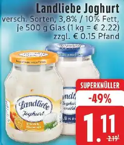 Edeka Landliebe Joghurt Angebot