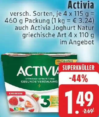 Edeka Activia Angebot