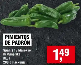 EDEKA Foodservice Pimientos de padrón Angebot