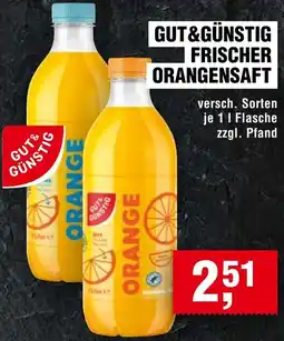 EDEKA Foodservice Gut&günstig frischer orangensaft Angebot