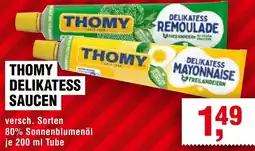 EDEKA Foodservice Thomy delikatess saucen Angebot