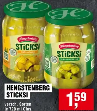 EDEKA Foodservice Hengstenberg sticksi Angebot