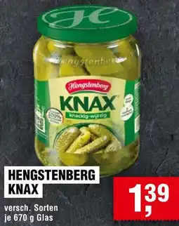 EDEKA Foodservice Hengstenberg knax Angebot