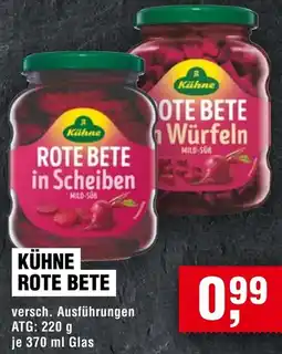 EDEKA Foodservice Kühne rote bete Angebot