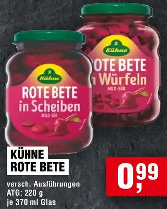 EDEKA Foodservice Kühne rote bete Angebot