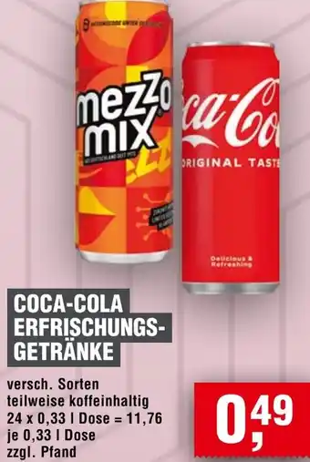 EDEKA Foodservice Coca-cola erfrischungsgetränke Angebot