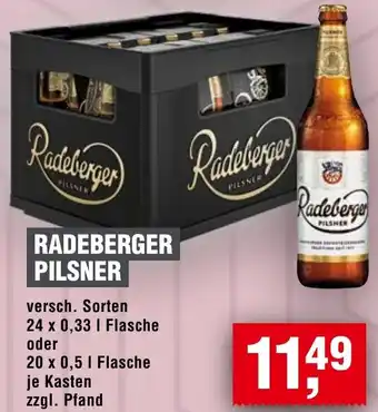 EDEKA Foodservice Radeberger pilsner Angebot